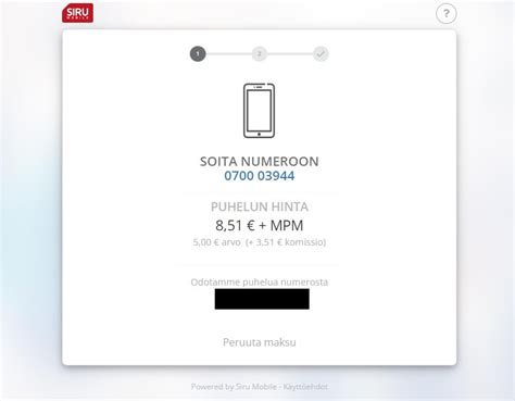 Siru Mobile kasinot 2024 > Helppo Siru.